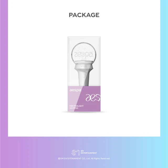 AESPA - MINI FANLIGHT KEYRING - Image 8