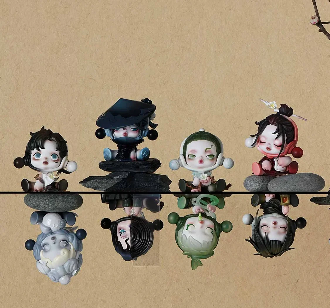 [BLINDBOX] SKULLPANDA THE INK PLUM BLOSSOM SERIES FIGURES - Image 4
