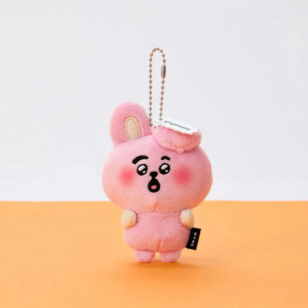 BT21 HEARTBEAT PLUSH KEYRING TODAY'S FACE (7 VERSIONS) - Image 8
