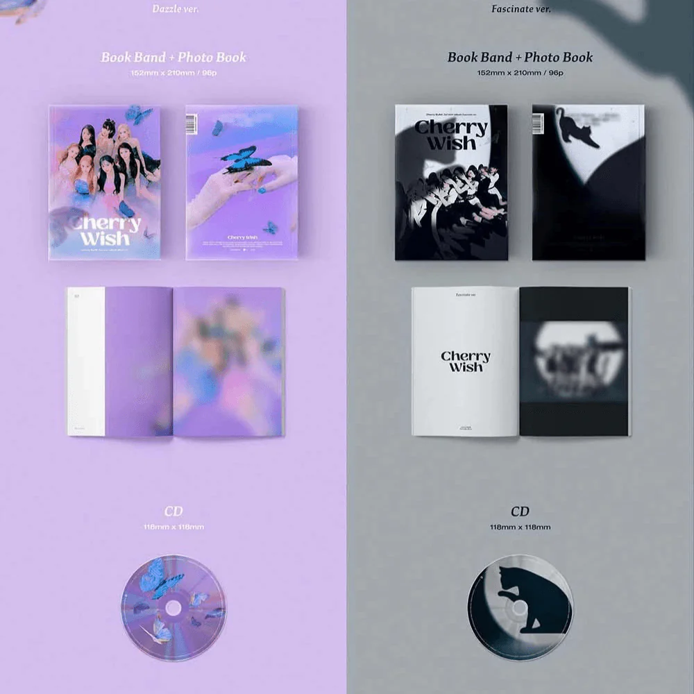 CHERRY BULLET - CHERRY WISH (2ND MINI ALBUM) (2 VERSIONS) - Image 2