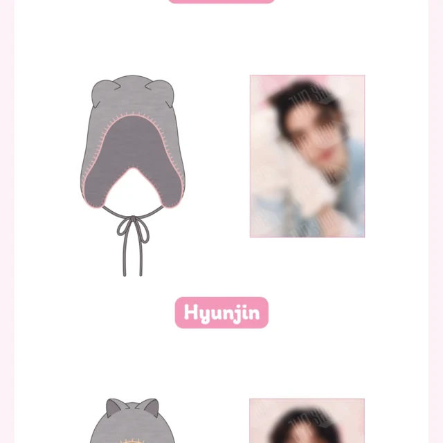 STRAY KIDS BEANIE - SKZ 5'CLOCK (8 VERSIONS) - Image 5