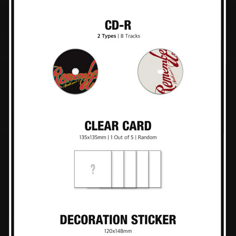 DAY6 - REMEMBER US : YOUTH PART 2 (4TH MINI ALBUM) (2 VERSIONS) - Image 3