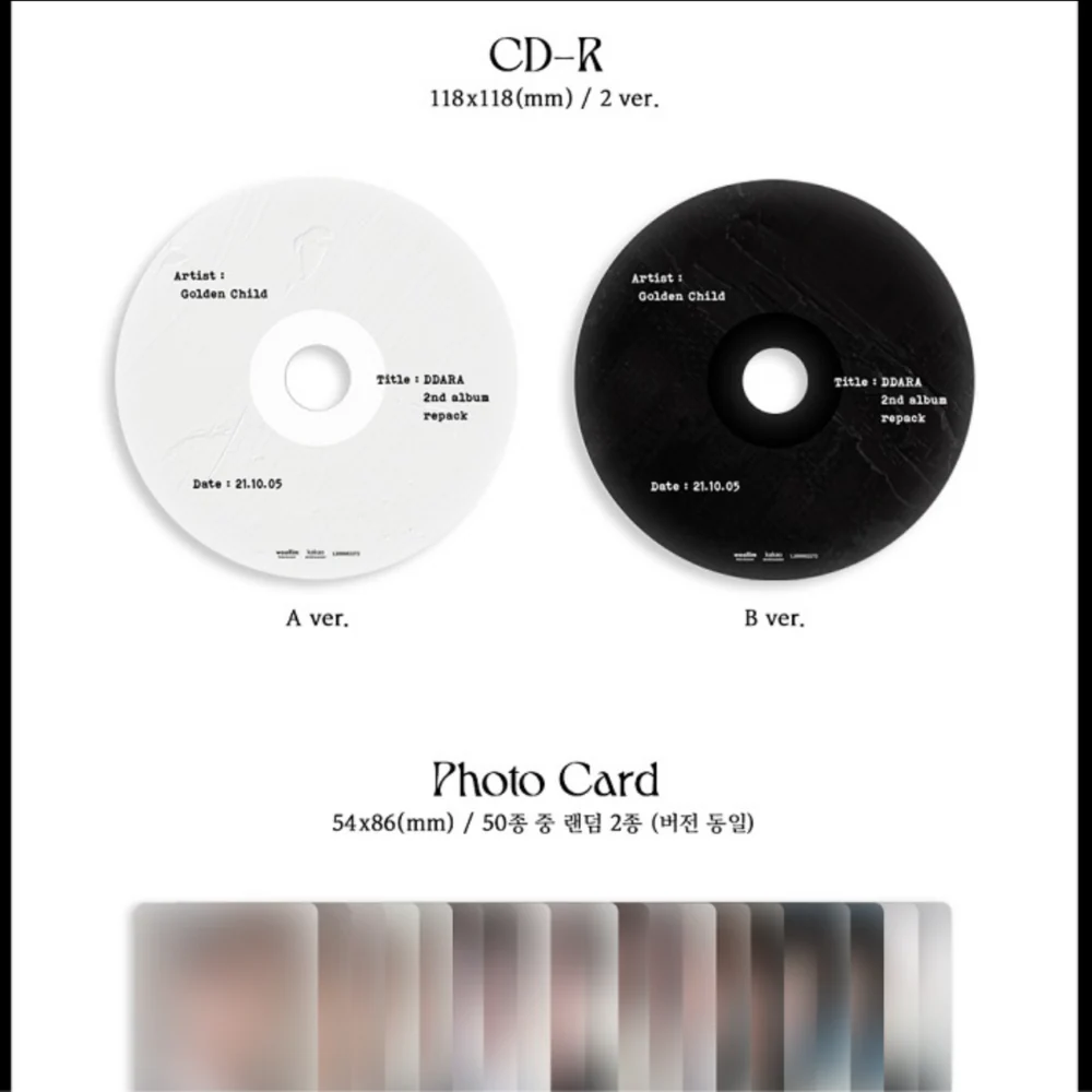 GOLDEN CHILD - VOL.2 REPACKAGE (DDARA] (2 VERSIONS) - Image 5