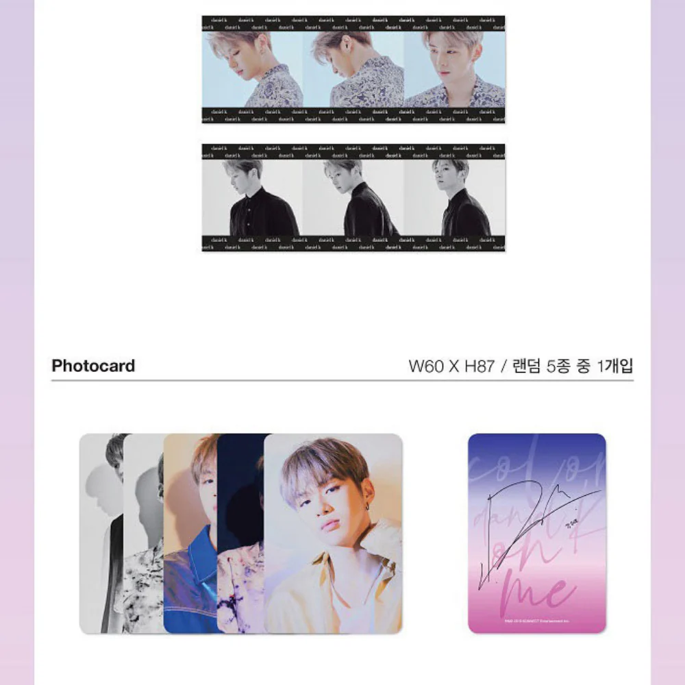 KANG DANIEL - COLOR ON ME (1ST MINI ALBUM) - Image 4