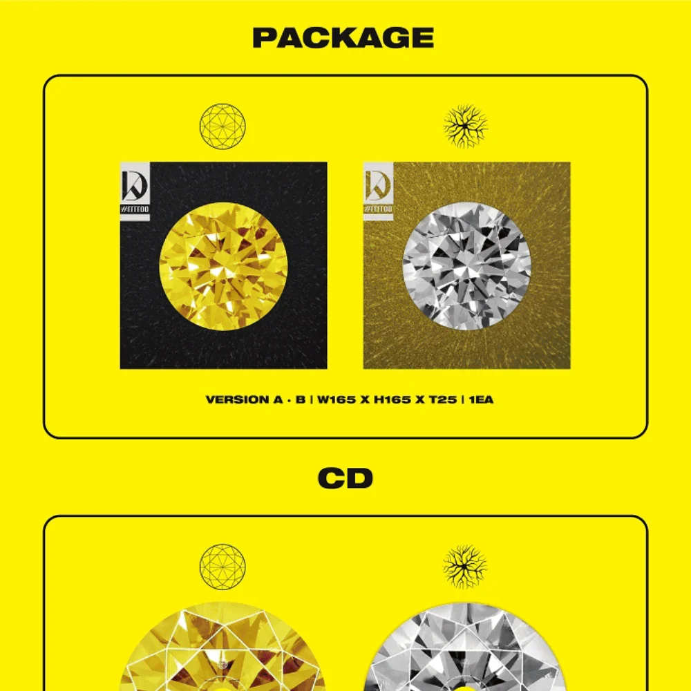 KANG DANIEL - YELLOW (3RD MINI ALBUM) (2 VERSIONS) - Image 2