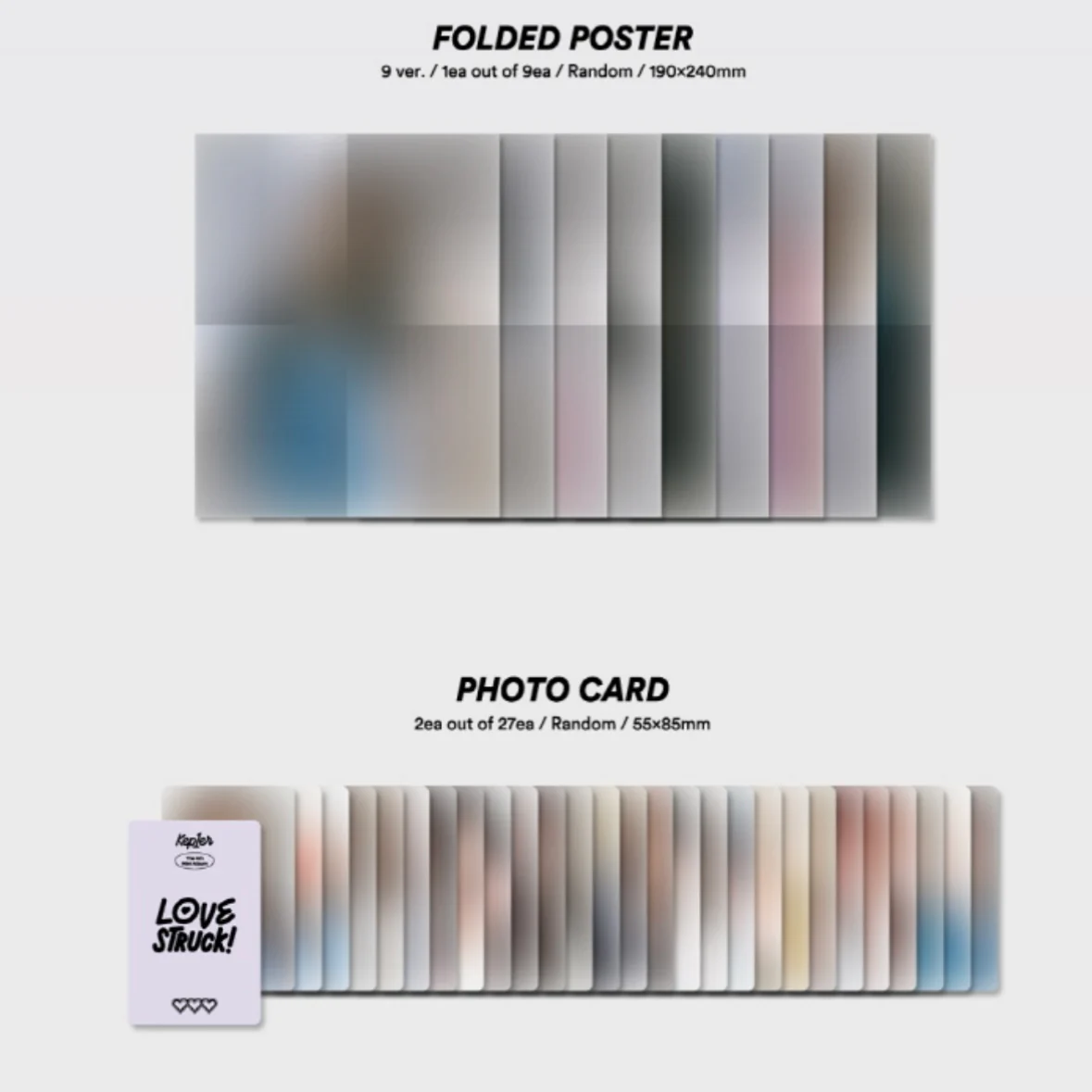 KEP1ER - LOVESTRUCK! (4TH MINI ALBUM) DIGIPACK VER. (9 VERSIONS) (RANDOM) - Image 5