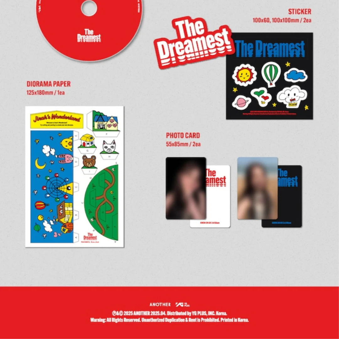 KWON JIN AH - 3RD ALBUM [THE DREAMEST] - Image 4