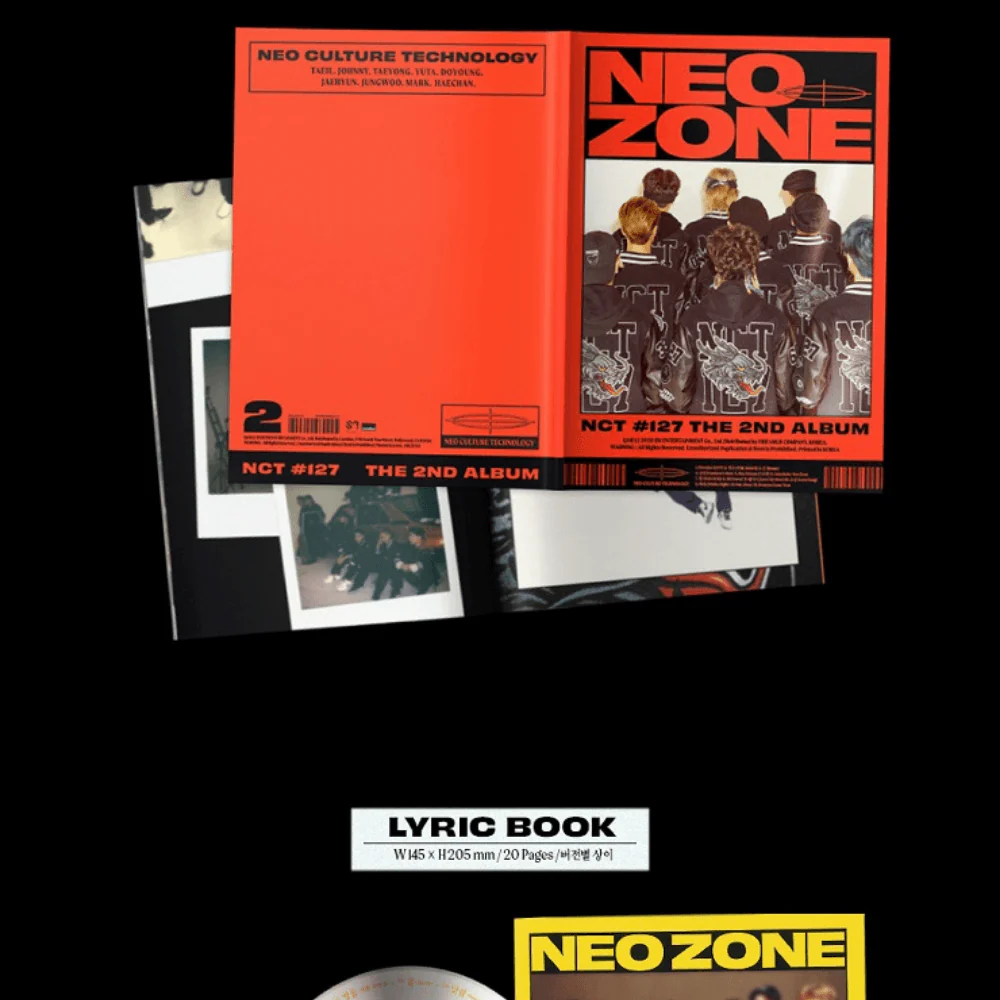 NCT 127 - VOL.2 [NCT #127 NEO ZONE] (2 VERSIONS) - Image 3