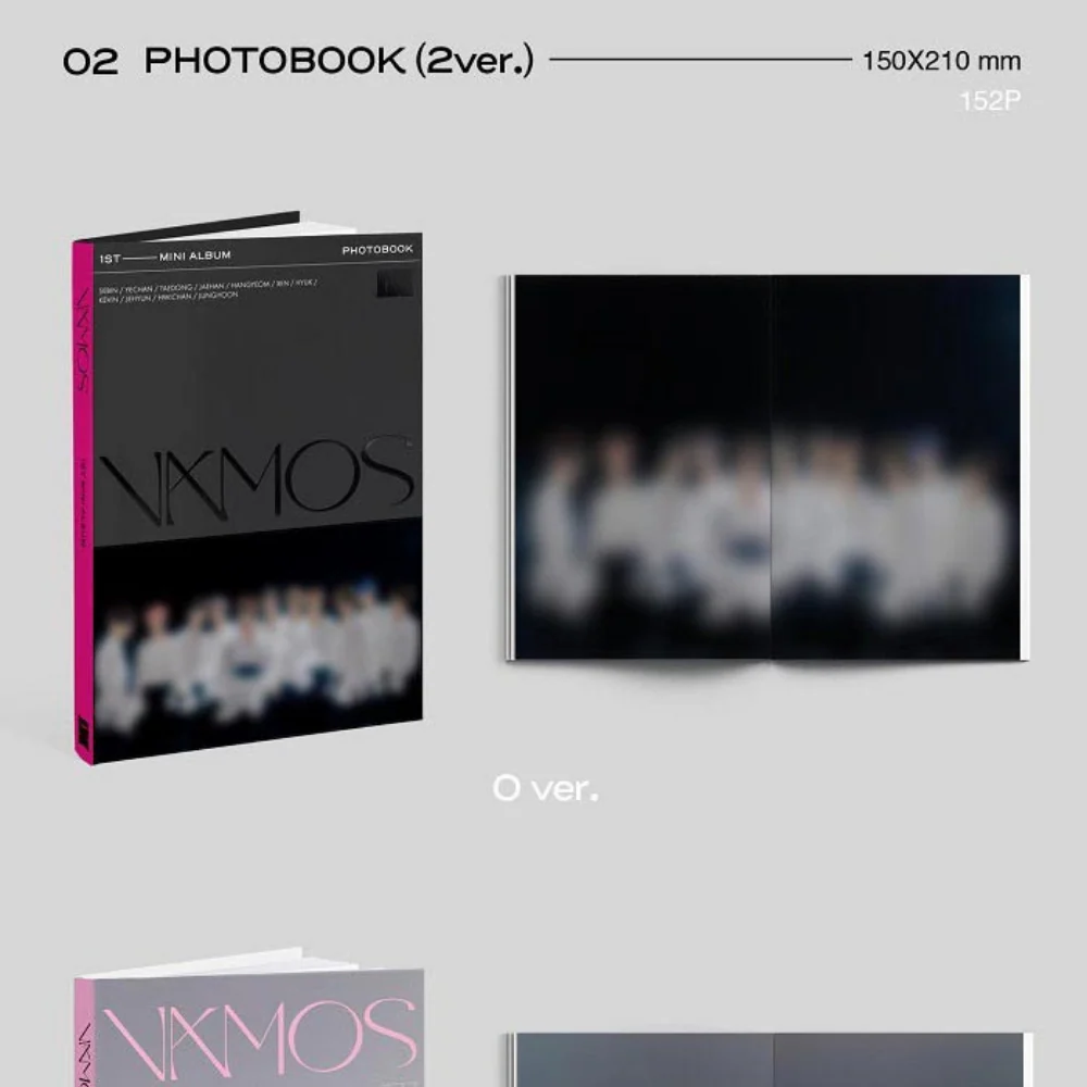 OMEGA X - 1ST MINI ALBUM [VAMOS] (2 VERSIONS) - Image 2