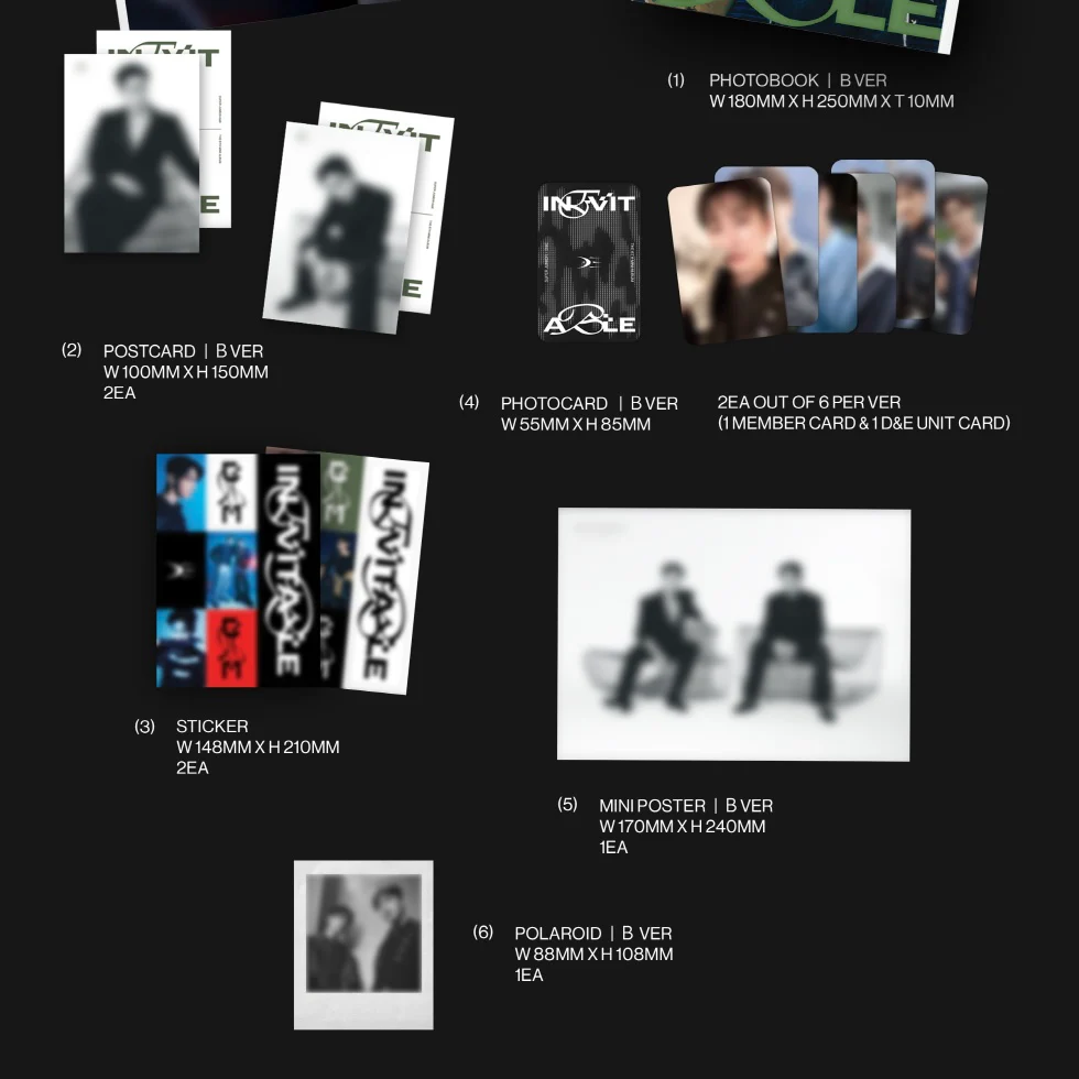 SUPER JUNIOR-D&E - 6TH MINI ALBUM [INEVITABLE] (2 VERSIONS) - Image 4