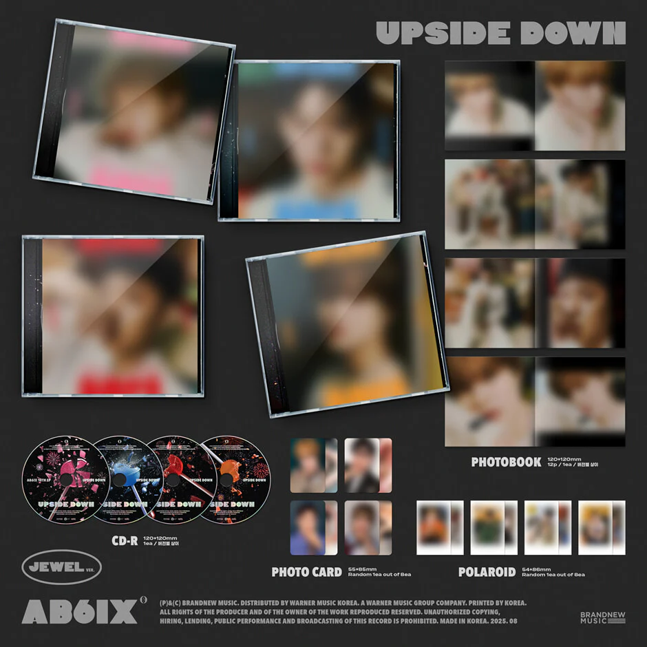 AB6IX - 10TH EP [UPSIDE DOWN] [JEWEL VER.] (4 VERSIONS) - Image 2