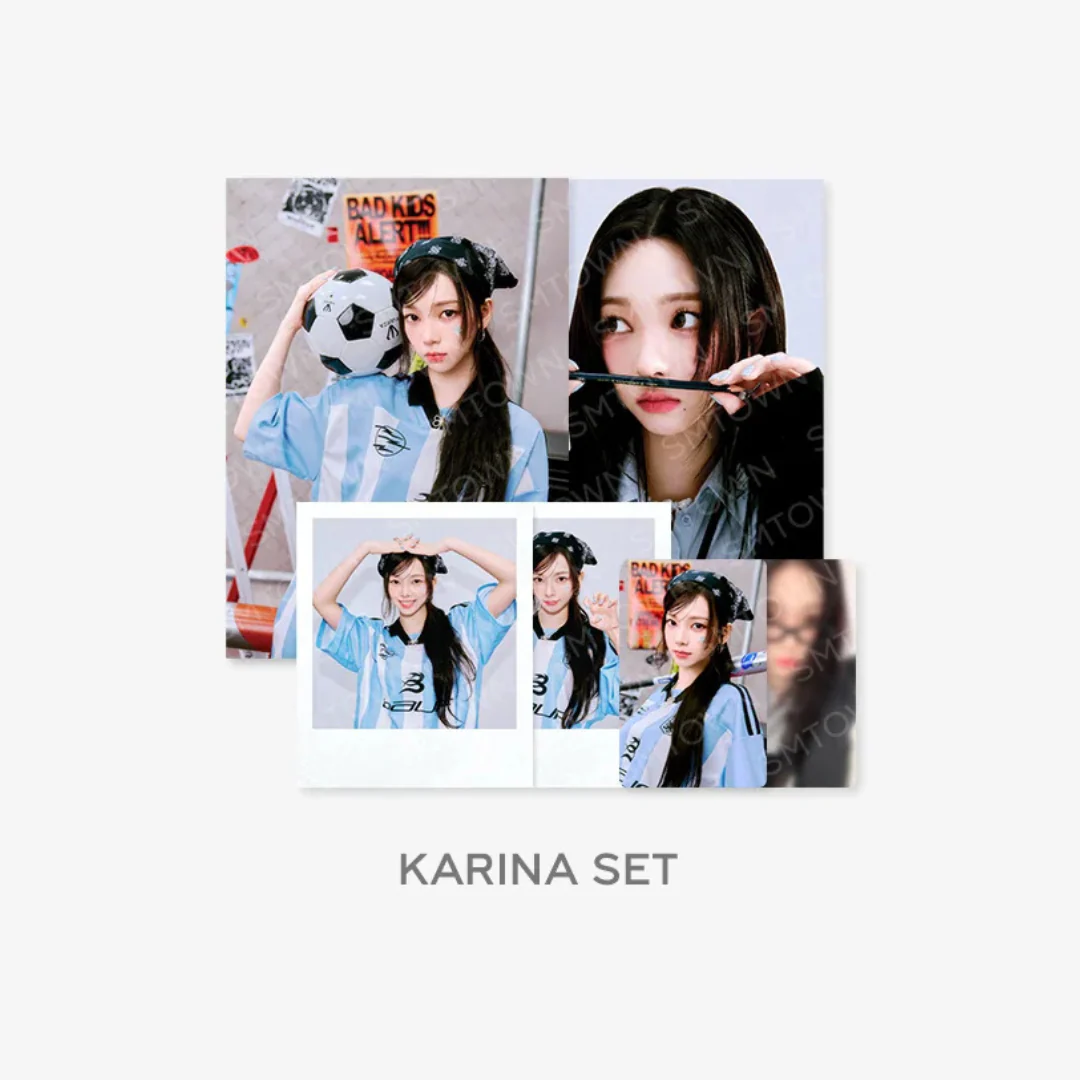 AESPA - PHOTO PACK - 2025 SM ARTIST SEASON'S GREETINGS MD (4 VERSIONS) - Image 3