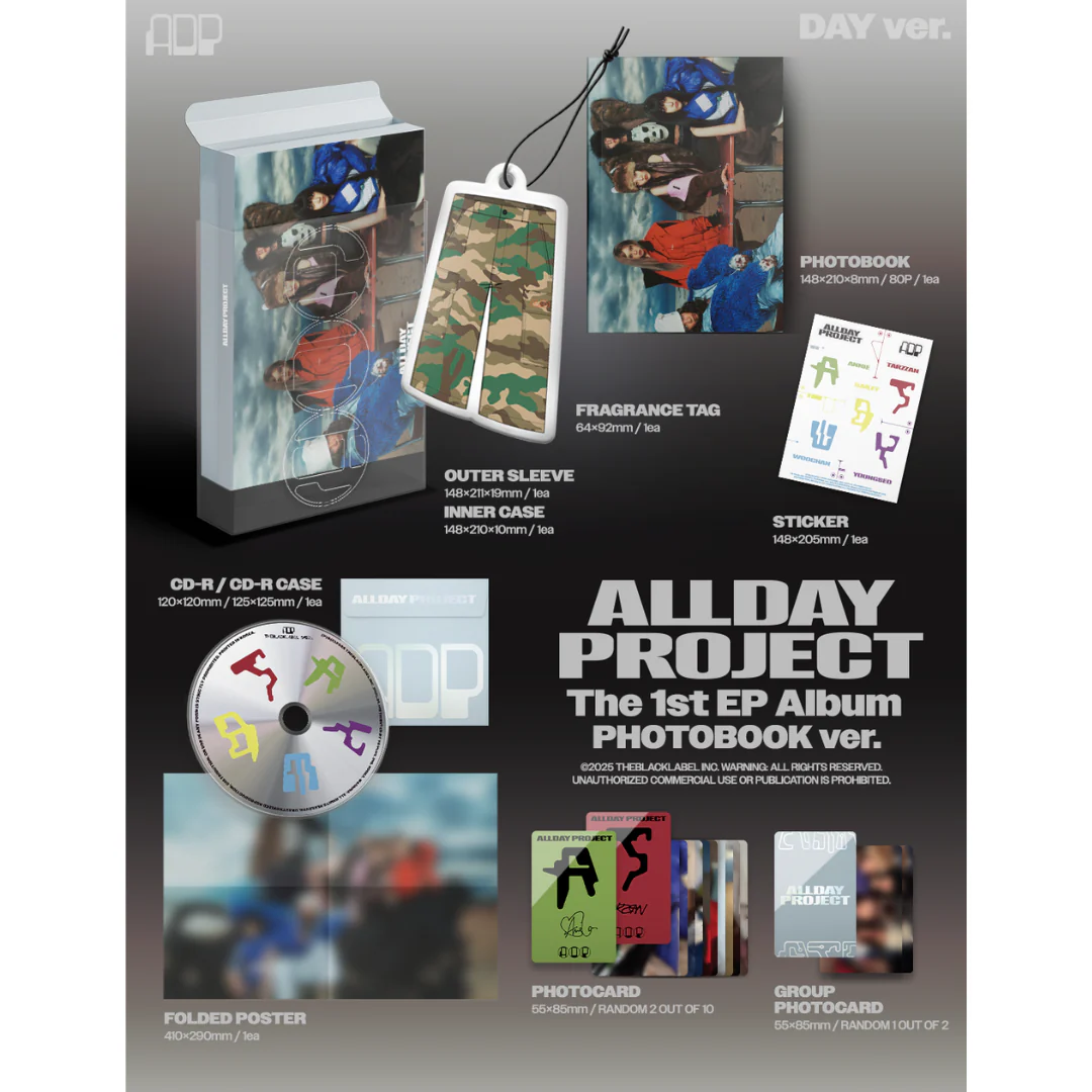ALLDAY PROJECT - THE 1ST EP ALBUM [ALLDAY PROJECT] PHOTOBOOK VER. (2 VERSIONS) - Image 4