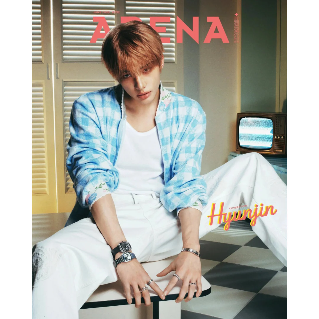 ARENA HOMME 2025. 6 (COVER : STRAY KIDS HYUNJIN) - Image 2