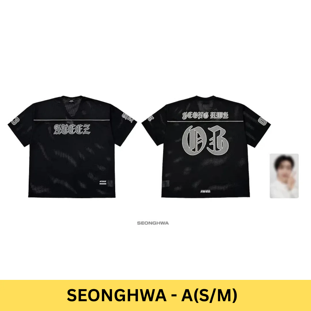 ATEEZ - 'IN YOUR FANTASY' OFFICIAL TOUR MERCH FOOTBALL UNIFORM (24 TYPES) - Image 3