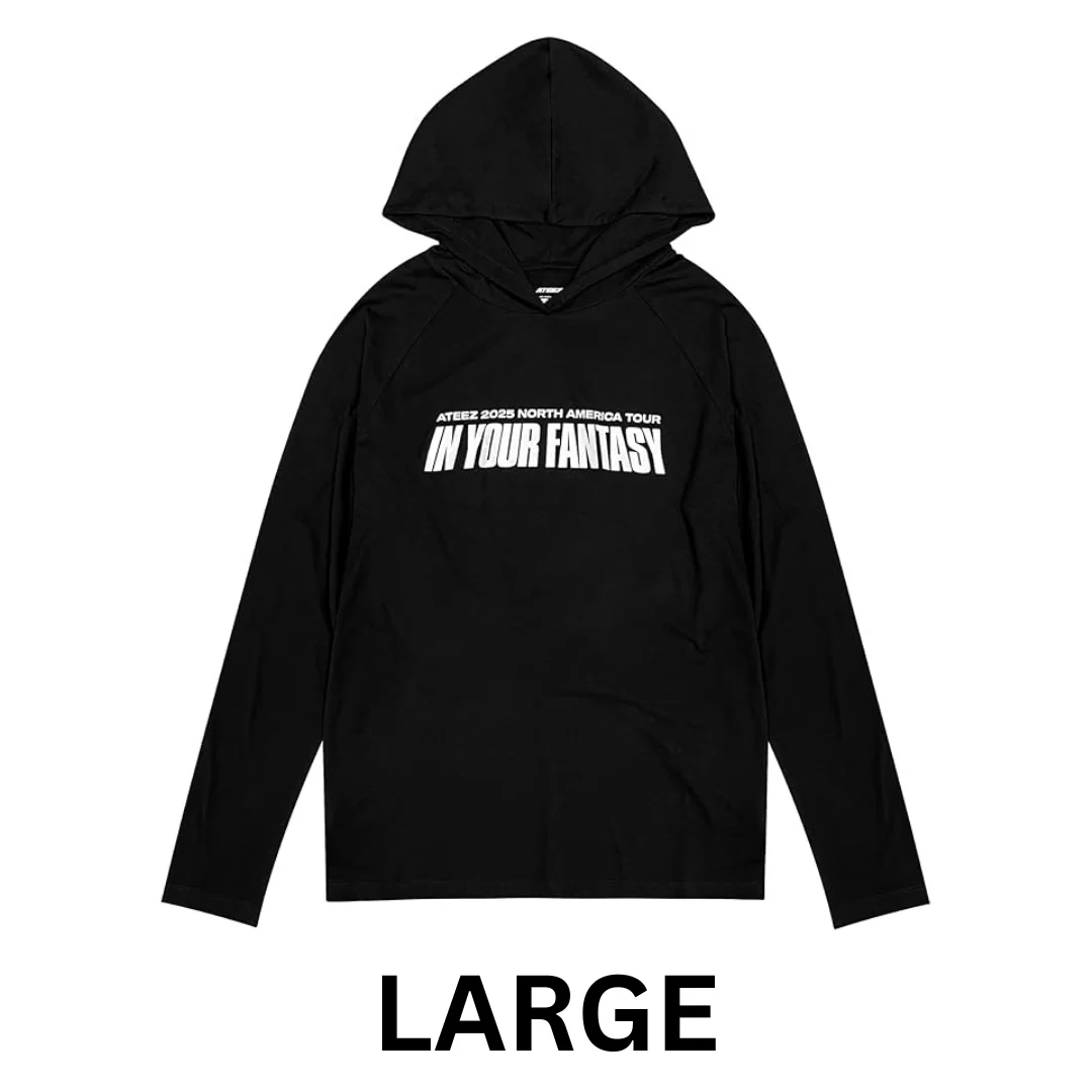 ATEEZ - 'IN YOUR FANTASY' OFFICIAL TOUR MERCH HOODIE (3 SIZES) - Image 2