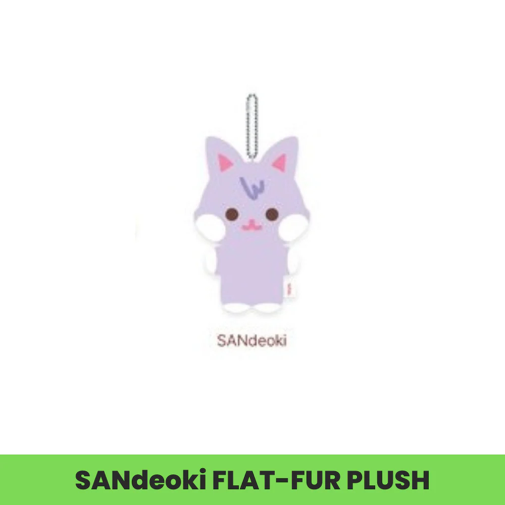 ATEEZ X ANITEEZ [ANITEEZ IN TREASURE] MD - 17 FLAT-FUR PLUSH (8 VERSIONS) - Image 7