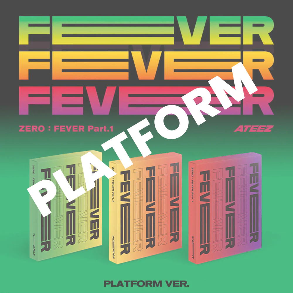 ATEEZ - ZERO : FEVER PART.1 (PLATFORM VER.) (3 VERSIONS)