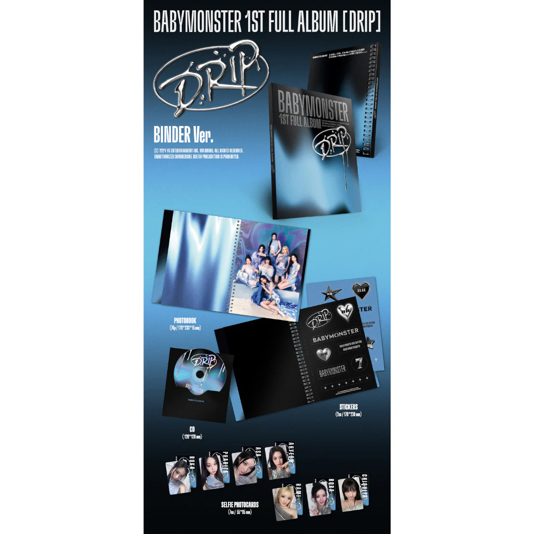 BABYMONSTER - 1ST FULL ALBUM [DRIP] (2 VERSIONS) - Image 3