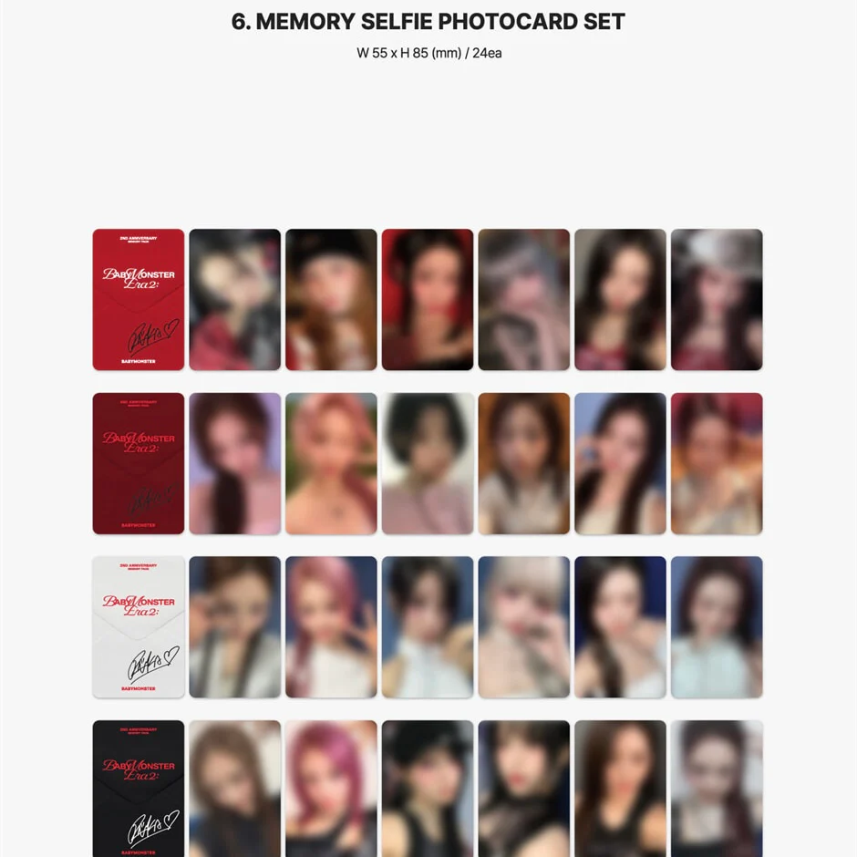 (PRE-ORDER) BABYMONSTER - ERA II | BABYMONSTER 2ND ANNIVERSARY MEMORY PACK - Image 8