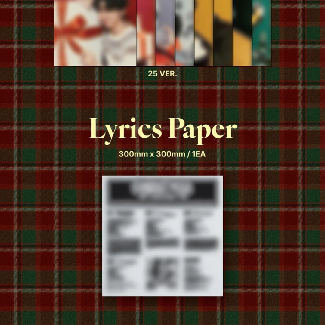 BANG YONGGUK & JUNG DAEHYUN & YOO YOUNGJAE & MOON JONGUP - CHRISTMAS SPECIAL ALBUM [CHRISTMAS WITH YOU] (2 VERSIONS) - Image 5