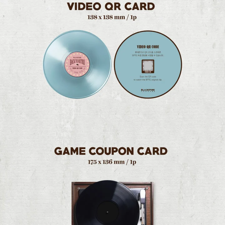 BLACKPINK - THE GAME PHOTOCARD COLLECTION BACK TO RETRO - Image 4
