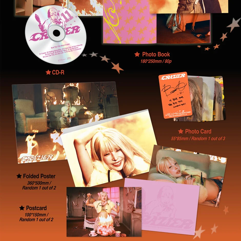BOA - 11TH ALBUM [CRAZIER] (CRAZIER VER.) - Image 3