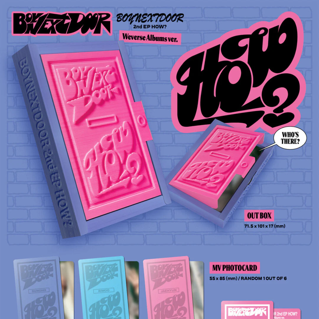 BOYNEXTDOOR - 2ND EP [HOW?] (WEVERSE ALBUMS VER.) - Image 2