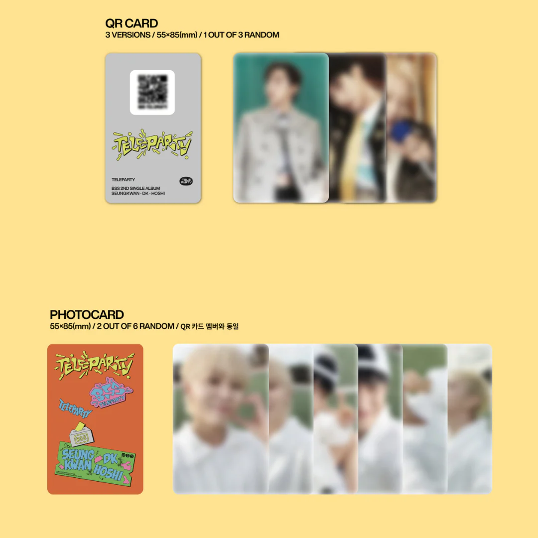 BSS (SEVENTEEN) - 2ND SINGLE ALBUM [TELEPARTY] (WEVERSE ALBUMS VER.) - Image 3