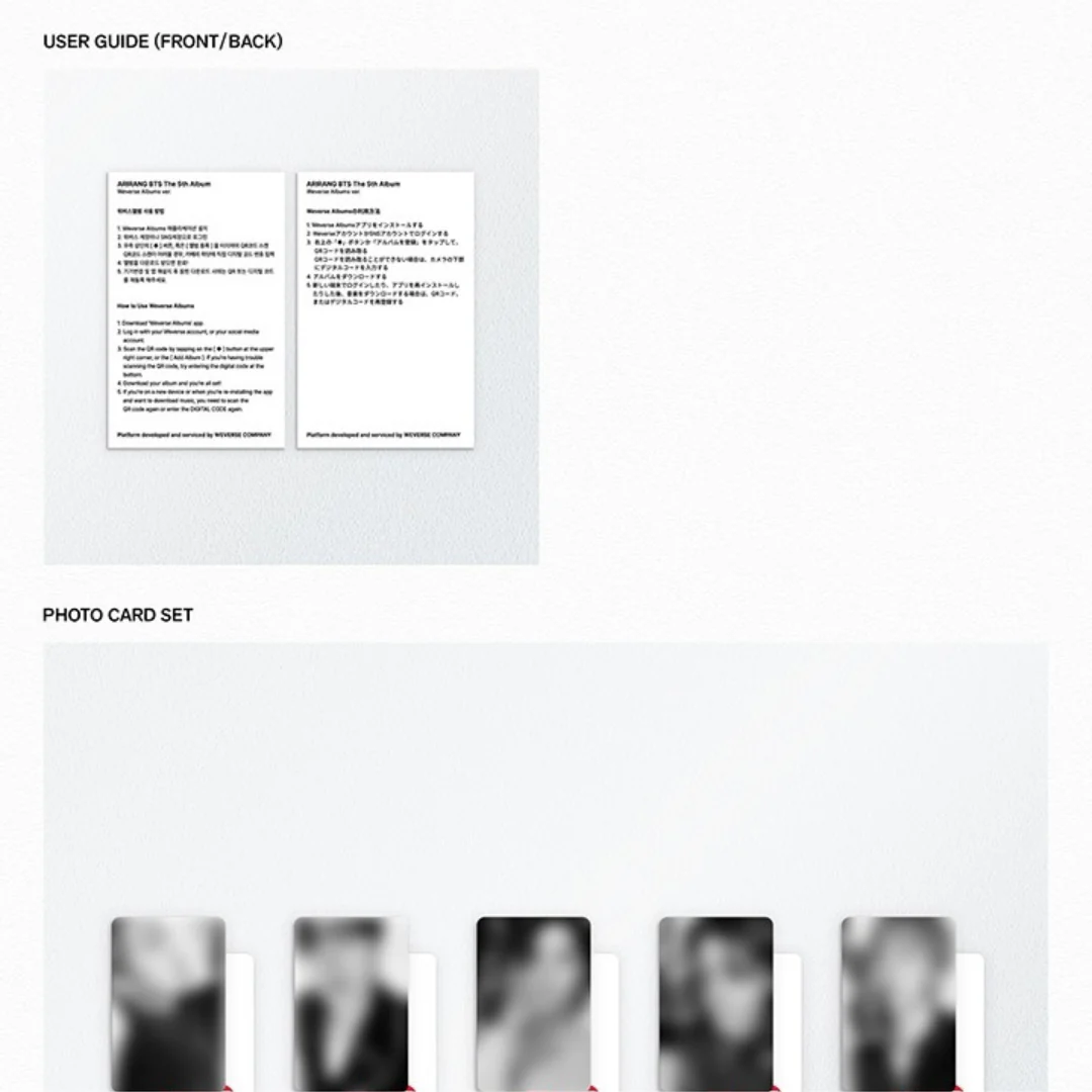 (PRE-ORDER) BTS - ARIRANG (WEVERSE ALBUM VER.) - Image 4