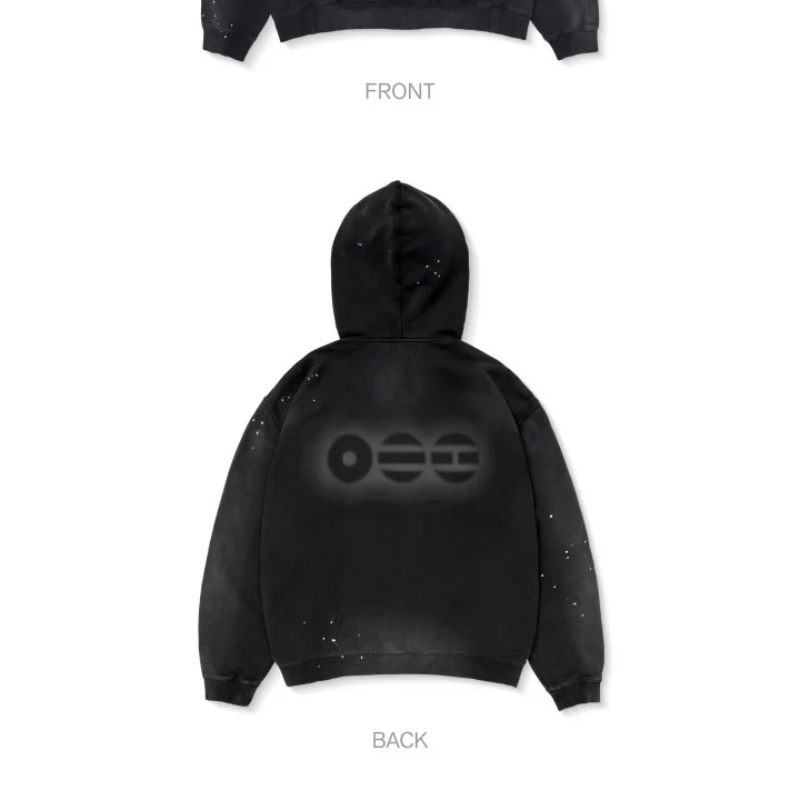 (PRE-ORDER) BTS - BLACK HOODIE - Image 3