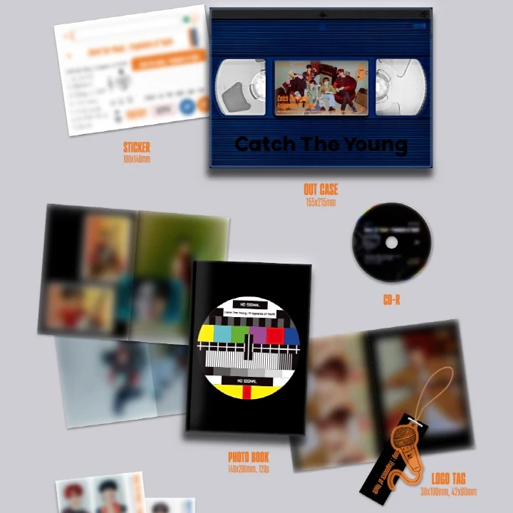 CATCH THE YOUNG - 1ST MINI ALBUM [CATCH THE YOUNG : FRAGMENTS OF YOUTH] - Image 2