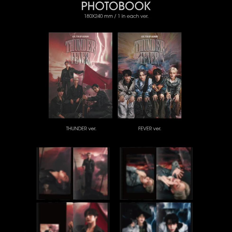 CIX - 7TH EP ALBUM [THUNDER FEVER] (2 VERSIONS) - Image 2