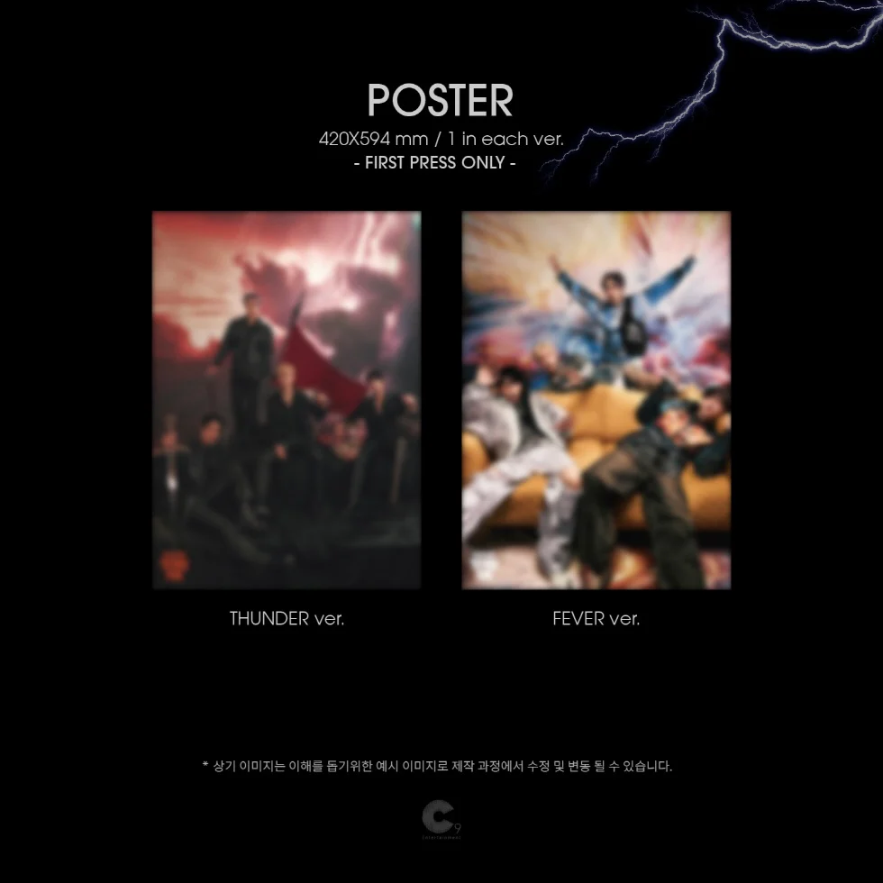 CIX - 7TH EP ALBUM [THUNDER FEVER] (2 VERSIONS) - Image 8