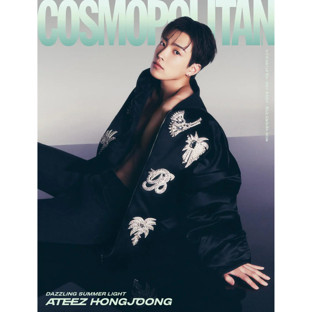 COSMOPOLITAN 2024.7 (COVER : ATEEZ) (10 VERSIONS) - Image 4