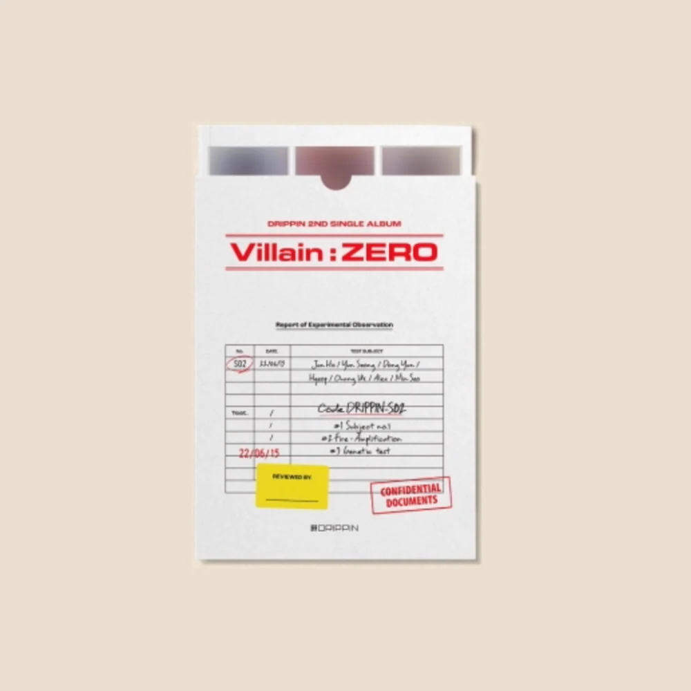 DRIPPIN - VILLAIN : ZERO (2ND SINGLE ALBUM) (2 VERSIONS) - Image 6