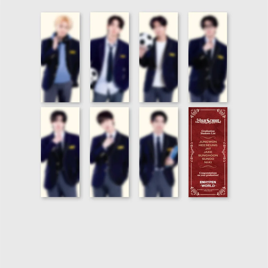 (PRE-ORDER) ENHYPEN - WORLD COUPON CARD COLLECTION (HIGH SCHOOL GIFT VER.) - Image 4