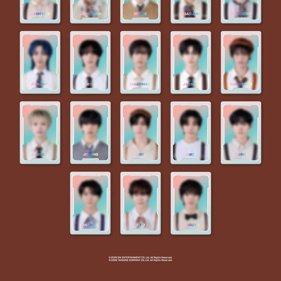 (PRE-ORDER) NCT ZONE COUPON CARD [GENTLE MAN VER.] - Image 9