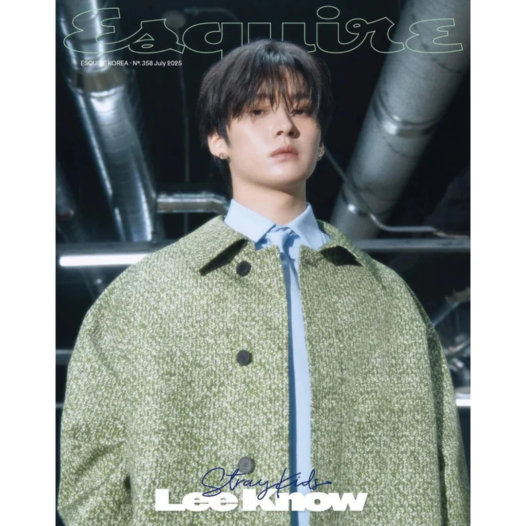 ESQUIRE 2025. 08 (COVER : STRAY KIDS LEE KNOW) (3 VERSIONS) - Image 3