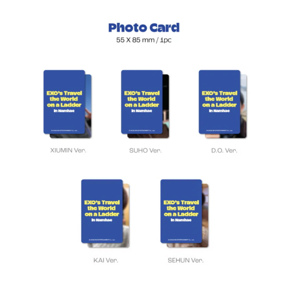 EXO - [EXO'S TRAVEL THE WORLD ON A LADDER - IN NAMHAE] PHOTO STORY BOOK (5 VERSIONS) - Image 4