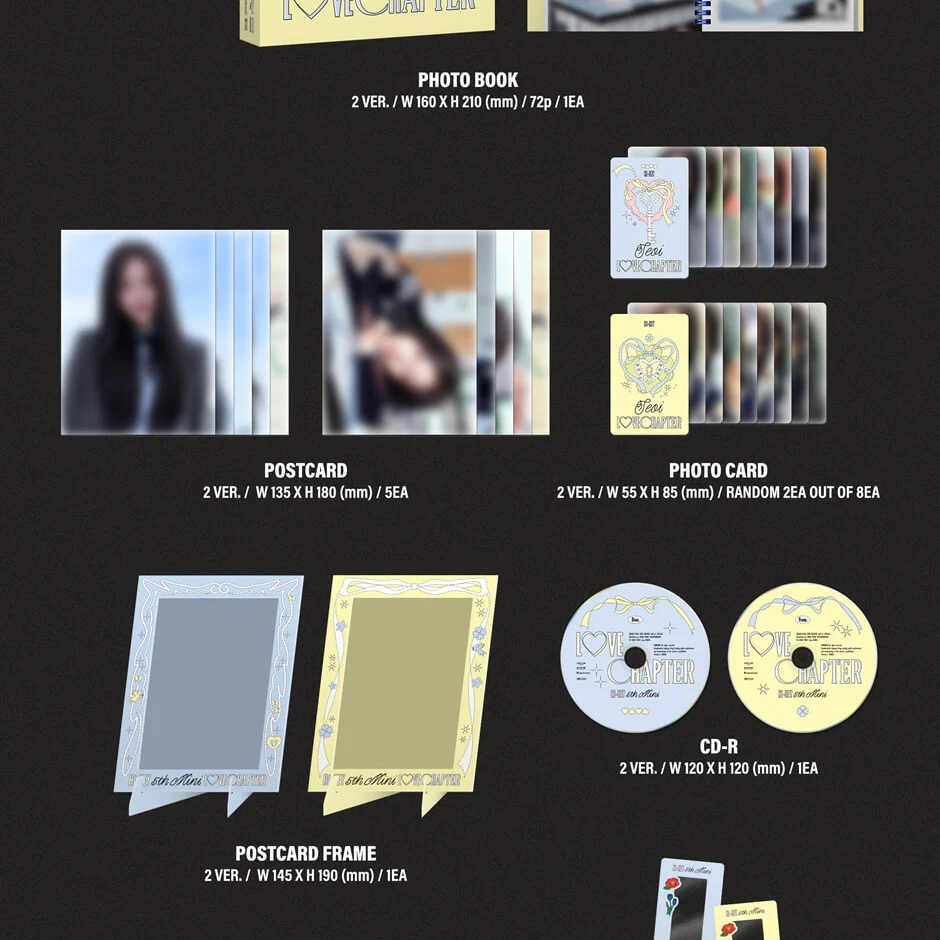 H1-KEY - 5TH MINI ALBUM [LOVECHAPTER] (2 VERSIONS) - Image 3