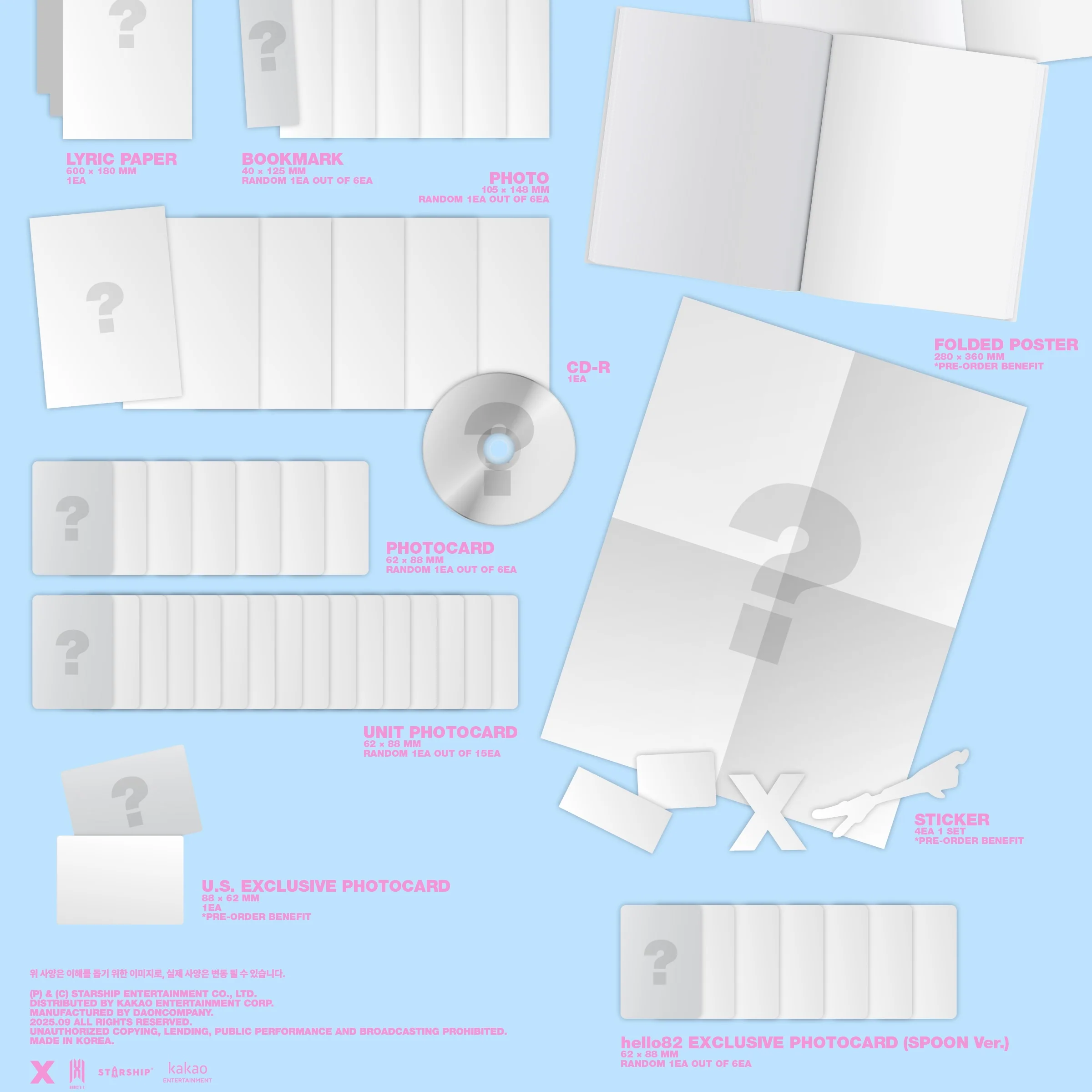 [HELLO82] [HELLO82 EXCLUSIVE] MONSTA X - THE X (4 VERSIONS) - Image 13