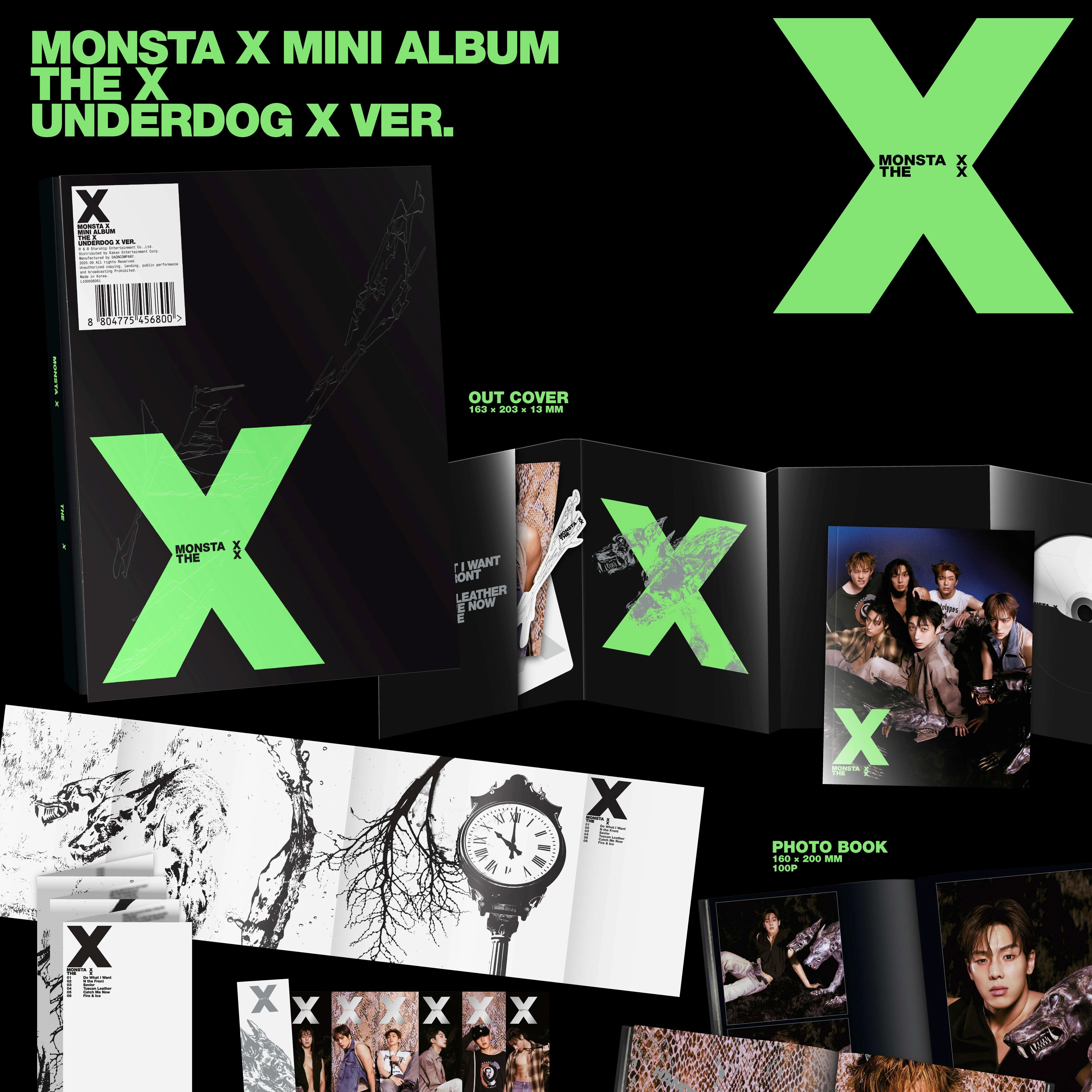 MONSTA X - THE X (4 VERSIONS) - Image 4
