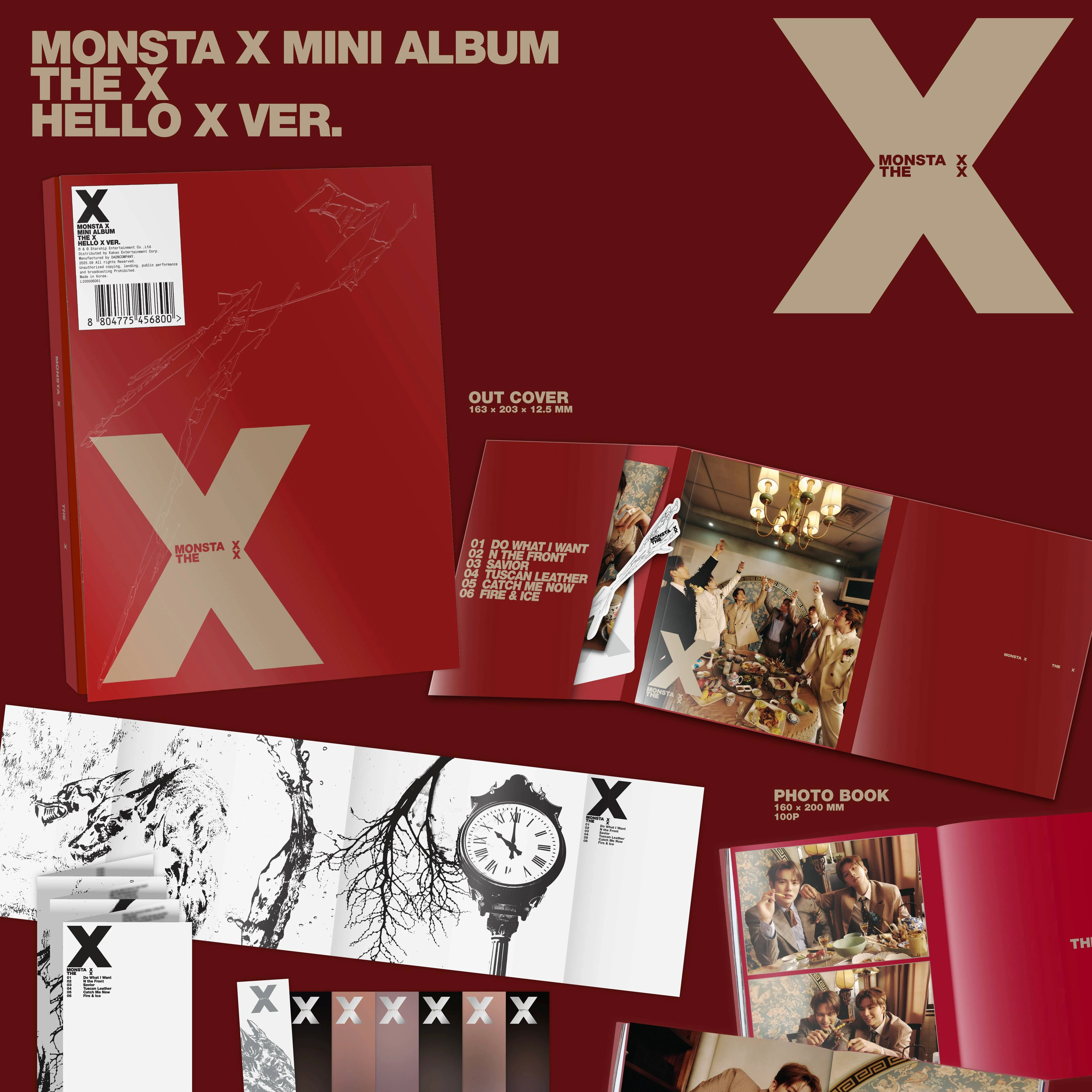 MONSTA X - THE X (4 VERSIONS) - Image 6