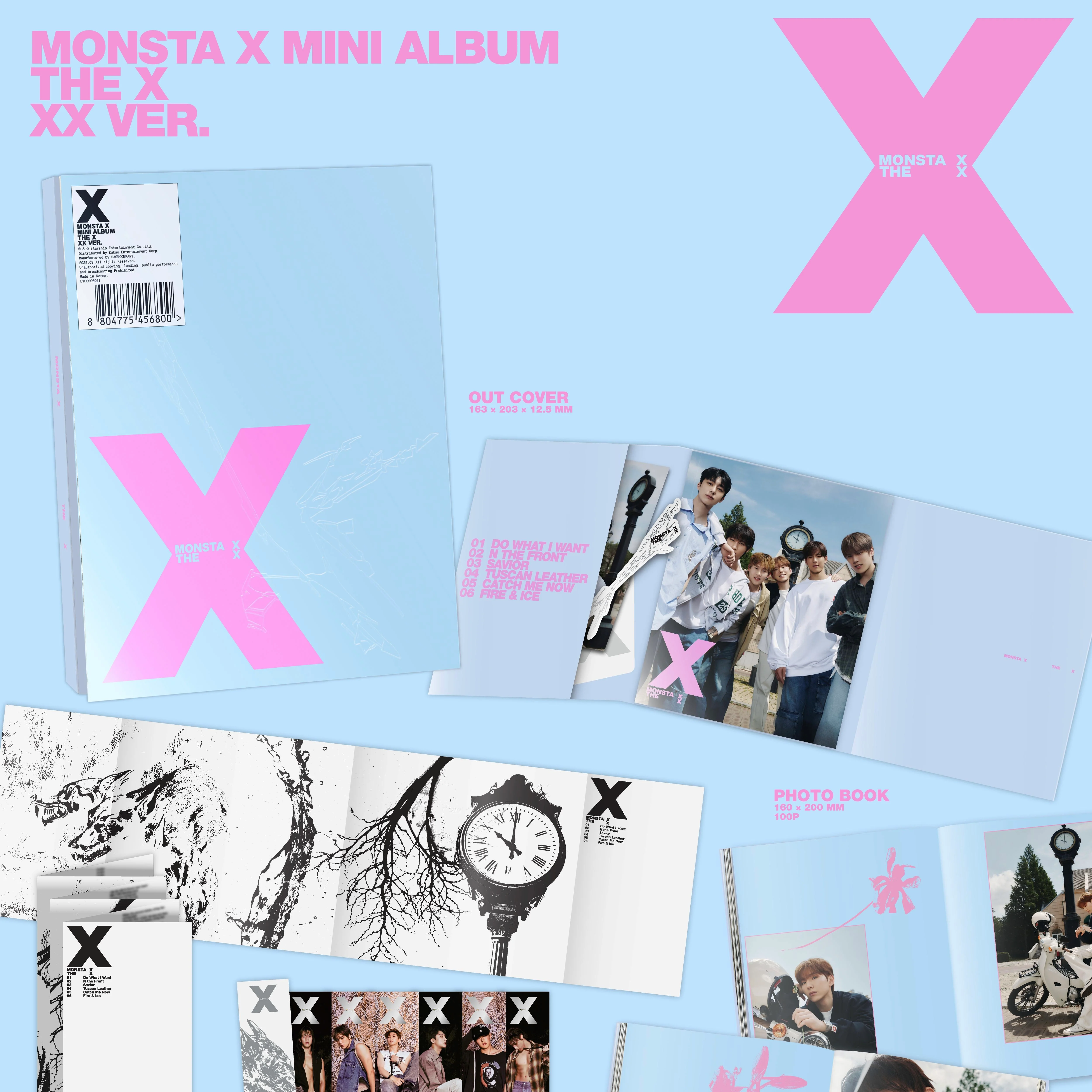 MONSTA X - THE X (4 VERSIONS) - Image 8