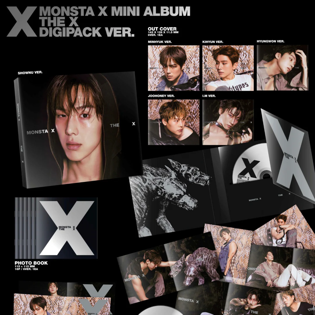 MONSTA X - THE X (DIGIPACK) (6 VERSIONS) - Image 2