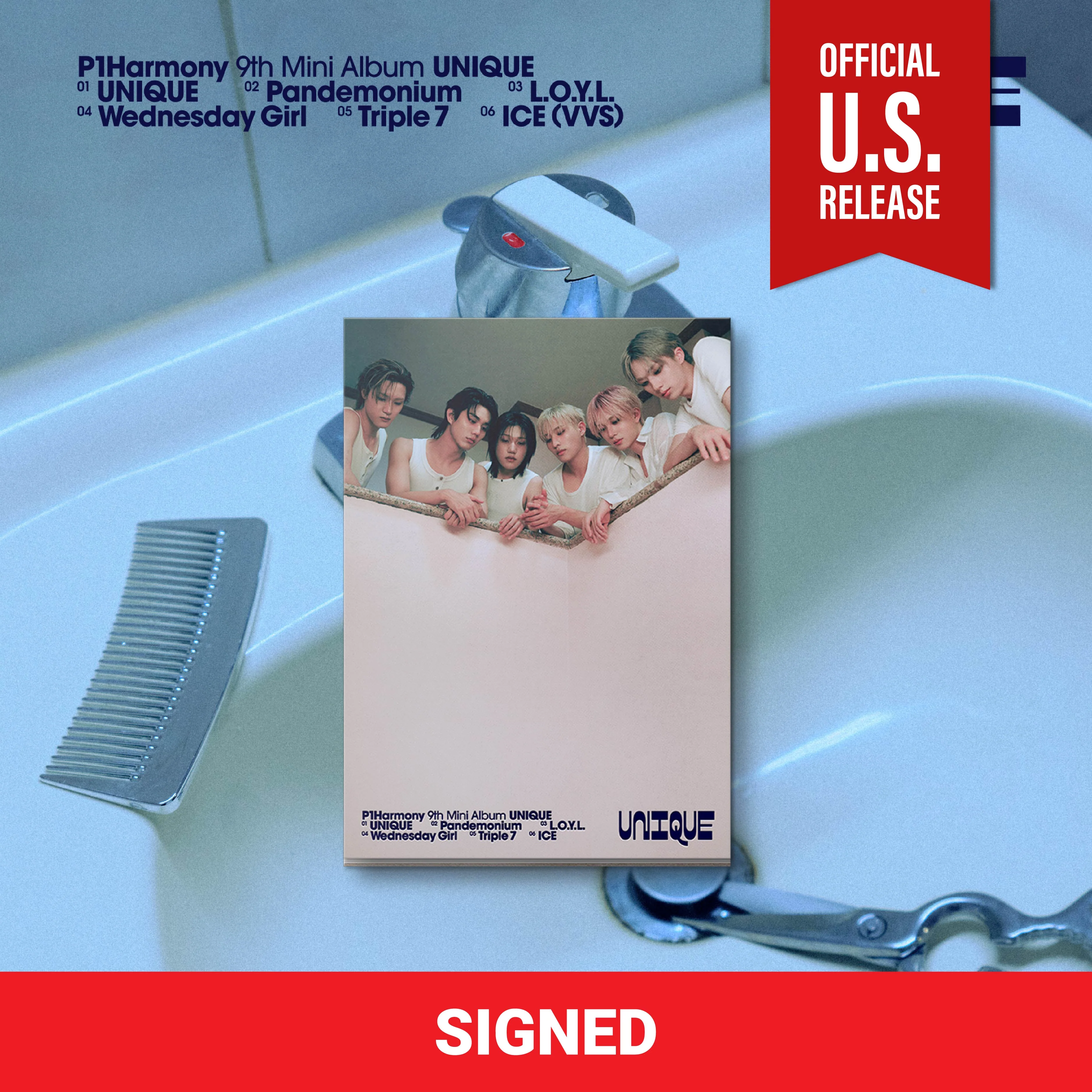 [HELLO82] [SIGNED] P1HARMONY - UNIQUE (3 VERSIONS) - Image 3