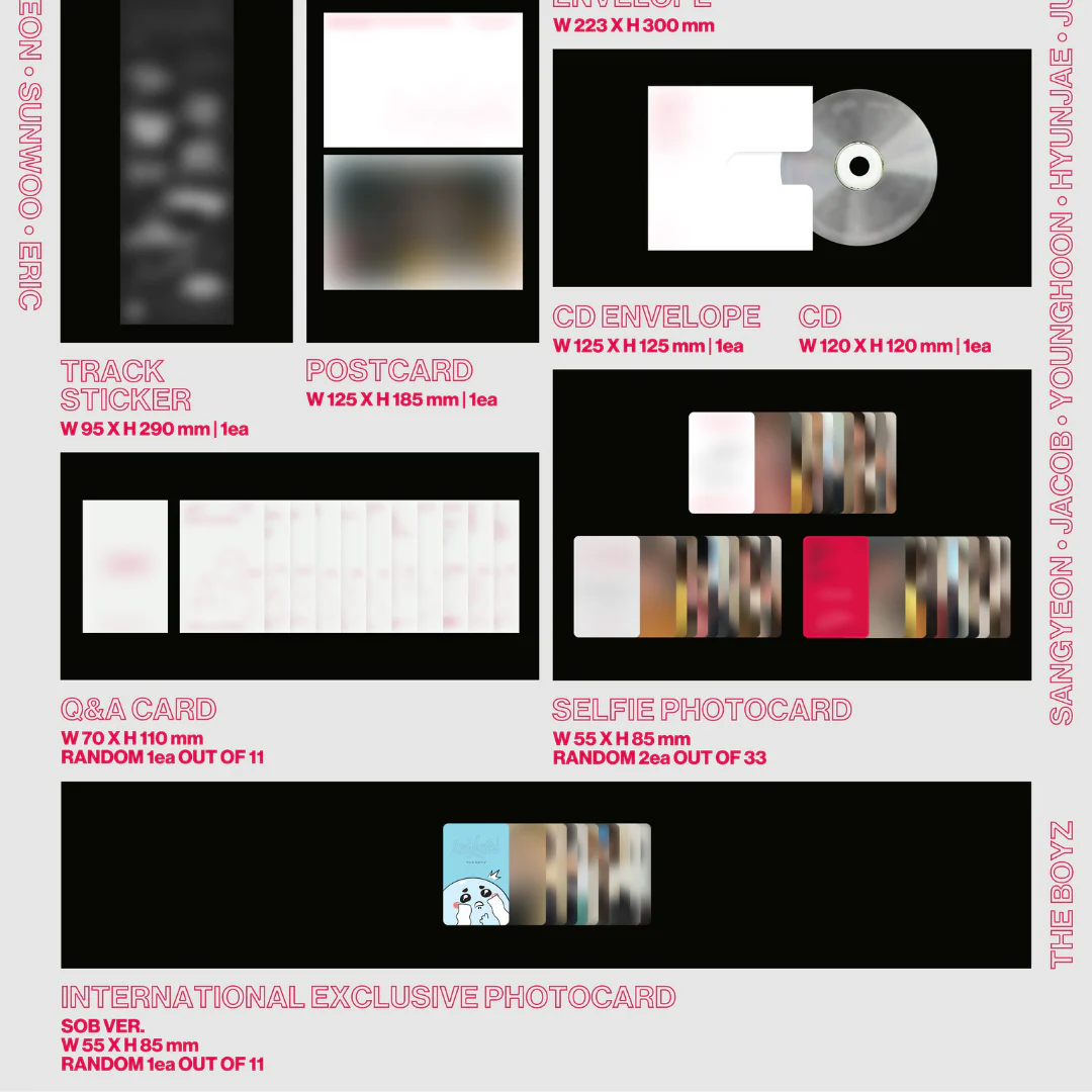 [HELLO82] [SIGNED] THE BOYZ - THE 3RD ALBUM [UNEXPECTED] (PHOTOBOOK VER.) (3 VERSIONS) - Image 10