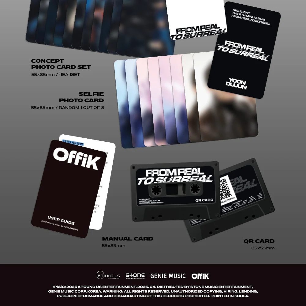 HIGHLIGHT - THE 6TH MINI ALBUM [FROM REAL TO SURREAL] (PLATFORM VER.) (4 VERSIONS) - Image 7