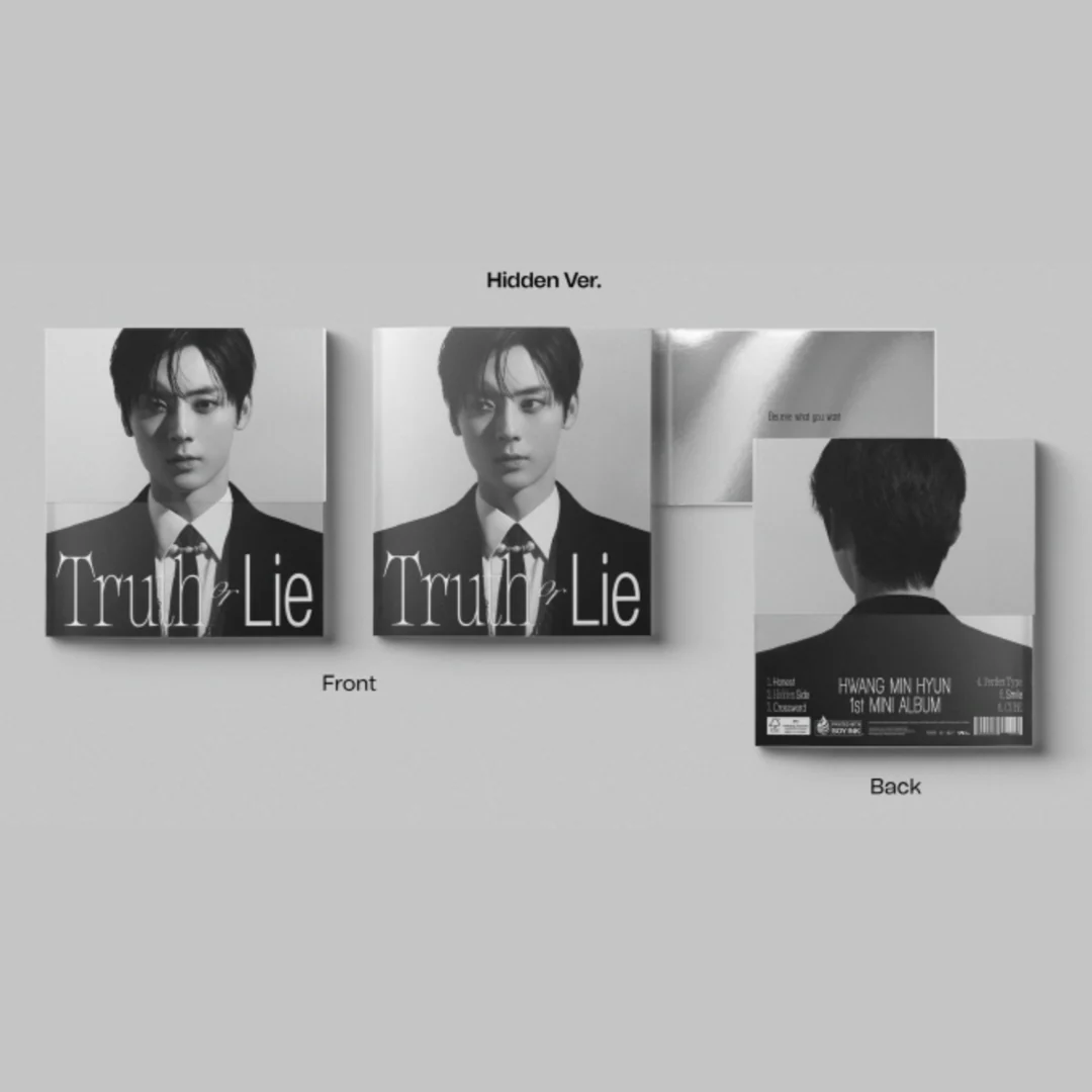 HWANG MIN HYUN - TRUTH OR LIE (1ST MINI ALBUM) (2 VERSIONS) - Image 2